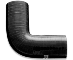 Silikoninė alkūnė 90' 83mm Juoda