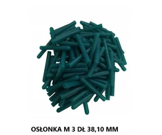 Silikoninis dangtelis M 3, ilgis 38,10 mm - 1000 vnt.
