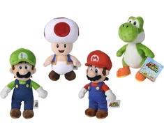 Simba Toys Simba - Super Mario minkštas žaislas 20 cm, minkšta medžiaga, 4 galimos figūrėlės, siunčiama atsitiktinai, modelio pasirinkti negalima (109231009003)