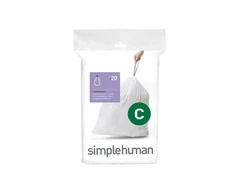 Simple Human Simplehuman šiukšlių maišai 10-12l, 20 vnt.