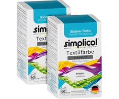 Simplicol Expert tekstilės dažai kūrybiškam ir paprastam dažymui - 18 spalvų - dažymas skalbimo mašinoje ir rankomis