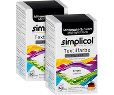 Simplicol Expert tekstilės dažai kūrybiškam ir lengvam dažymui - 18 spalvų - dažymui skalbimo mašinoje ir rankomis