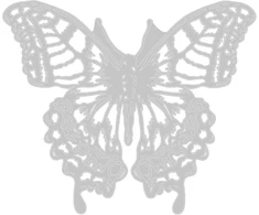 Sizzix Thinlits Die 665201 Perspective Butterfly trafaretas, Tim Holtz
