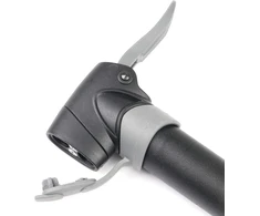Sks Germany Twinjex Mini pompa (oro pompa visų tipų ventiliams, ergonomiška rankena, perjungiamas aukšto slėgio lygis, su pompos laikikliu, pagaminta Vokietijoje, maks. slėgis: 10 bar / 144 Psi)