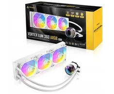 Skystinis aušinimas Antec Vortex Lum 360 Baltas Argb
