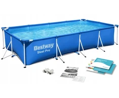 Sodo baseinas Šeimyninis karkasinis 400x211x81 Bestway