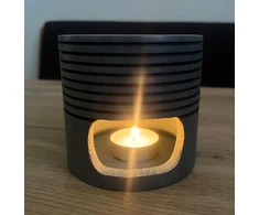 Softstone Nero smilkalų degiklis / arbatinė žvakidė su nerūdijančio plieno sieteliu