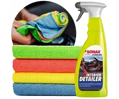 Sonax Xtreme Detailer interjerui 750ml + mikropluošto šluostės rinkinys