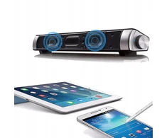 Kompiuterio kolonėlės Soundbar kompiuterinis garsiakalbis stereofoninis belaidis Usb