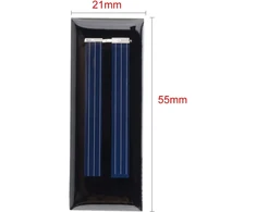 Sourcing map 5vnt 1v 50ma poli mini saulės panelės modulis pasidaryk pats telefono įkroviklis 55 x 21 mm