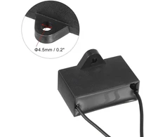 Sourcing map kondensatorius lubų ventiliatoriui Cbb61 7uf 250v ac 2 laidai metalinis polipropileno plėvelės kondensatorius 47 x 29 x 18 mm elektrinio ventiliatoriaus siurblio variklio generatoriui, 3 vnt.