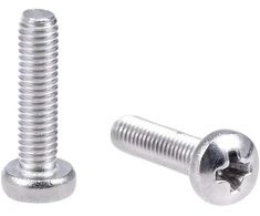 Sourcing map mašininiai varžtai plokšteliniai phillips varžtai m3 x 12 mm, 30 vnt.