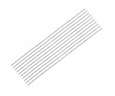 Sourcing map mini mikro grąžtai 0.7 mm greitapjovio plieno tiesiu kotu ypač ilgi metalo grąžtai 80 mm aliuminio lydiniui, 10 vnt.