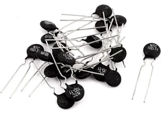 Sourcing map Ntc 10d-11 10ohm +/-10% srovės ribojimo galios termistorius, 20 vnt.