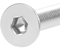 Sourcing map plokščia galvutė mašininiai varžtai šešiakampiai varžtai nerūdijantis plienas 304 tvirtinimo varžtai m6 x 12 mm, 10 vnt.