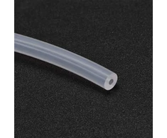 Sourcing map silikoninė žarna 1.6 mm id x 4.8 mm od 2 m guminė žarna oro žarna vandens vamzdis siurblio perkėlimui skaidri