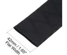 Sourcing map termo susitraukiantis vamzdelis meškerės rankenoms 40 mm neslystantis termo susitraukiantis vamzdelis 1.8:1 termo