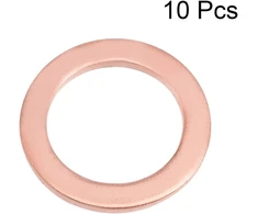 Sourcing map varinės poveržlės 14mm x 20mm x 1.5mm, skirtos varžtams, 10 vnt.