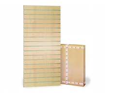 Spacewall Slatwall plokštė 80x180 klevas pilkas kas 10