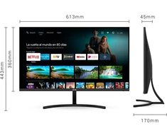 Spc Smart Monitorius 27" Full Hd Android Tv su integruotais garsiakalbiais