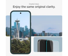 Spigen Glas.tr Ez Fit ekrano apsauga Google Pixel 9a, 2 vnt.
