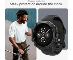 Spigen Rugged Armor dėklas Google Pixel Watch 3 41mm, 2, 1