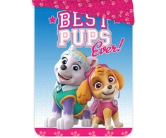 Spin Master Brandmac Paw Patrol reversible patalynės komplektas 2 dalių - antklodės užvalkalas 135 x 200 cm, pagalvės užvalkalas 80 x 80 cm