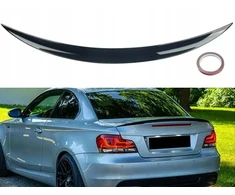 Spoileris bagažinės dangčiui galinis Bmw E82 E88 M Performance stiliaus juodas