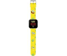 Spongebob Squarepants laikrodis Sgb4134, geltonas su spauda, dirželis