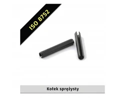 Spyruoklinis kaištis, lygus, 12x65 Iso 8752 - 1 vnt