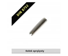 Spyruoklinis kaištis, lygus 5x16-a2 Iso 8752 - 10 vnt.