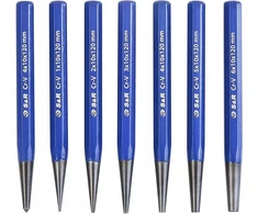 S&amp;r universalūs išmušėjai 1,0-6 mm. 7 vnt. rinkinys, yla