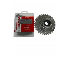 Sram 8 pavarų Power Pack kasetė Pg830 11-32t ir grandinė Pc830 114 narelių
