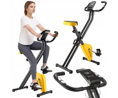 Stacionarus treniruoklis dviratis sulankstomas treniruoklis fitnesui iki 110 kg