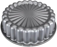 Städter We Love Baking Charlotte kepimo forma, metalinė, skersmuo 26 cm, talpa 2750 ml, atspari temperatūrai iki 230 °c, 661493, sidabrinė
