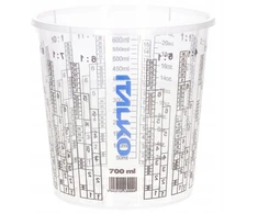 Stalco Italko 700ml dažų maišymo puodelis su skale - 10vnt