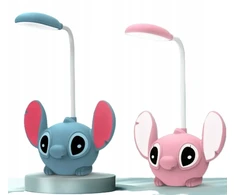 Stalinis vaikiška lemputė Lilo ir Stich Led naktinė šviesa Usb dovana
