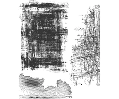Stampers Anonymous Tim Holtz guminis antspaudų rinkinys 7 x 8.5 colio, Slight Alterations