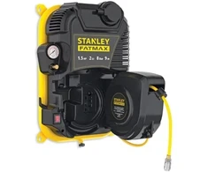 Stanley oro kompresorius Fmxcmd152we - 8 barų kompresorius - 160 l/min siurbimo galia - be alyvos - oro žarna 9 m - 59 Db - juodas/geltonas