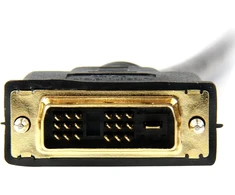 Startech 0,5 m hdmi į dvi-d konverterio kabelis - juodas