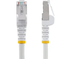 Startech.com 1.5 m Cat6a kabelis - Lszh mažai dūmų be halogenų - 10 gigabitų Rj45 Lan kabelis - Sftp jungiamasis kabelis - baltas - Cat6a instaliacinis kabelis - ekranuotas tinklo kabelis / ethernet kabelis (nlwh-150