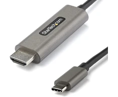 Startech.com 3 m usb-c į hdmi kabelis 4k 60hz su hdr10 - ultra hd vaizdo adapterio kabelis - dp 1.4 alt mode hbr3 (cdp2hdmm3mh)