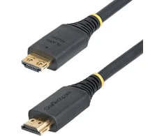 Startech.com 4,5 m didelės spartos hdmi kabelis su rankenų jungtimis, 4k 60hz/1440p 144hz, 18 gbps, uhd hdmi 2.0 arc kabelis, tpe apvalkalas