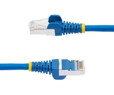 Startech.com 5 m cat6a kabelis - lszh mažai dūmų be halogenų - 10 gigabitų rj45 lan kabelis - sftp patch kabelis - mėlynas - cat6a instaliacinis kabelis - ekranuotas tinklo kabelis / ethernet kabelis