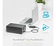 Startech.com Thunderbolt 3 į Thunderbolt adapteris, Thunderbolt 3 Usb-c į Thunderbolt adapteris