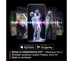 Steelseries Arctis Nova 5x Belaidės Žaidimų Ausinės, Skirtos XBOX - XBOX, Ps, Pc, Switch 2, Mobiliesiems Telefonams - Magnetiniai Neodimio Garsiakalbiai - 100+ Garso Nustatymų - 60 Val. Baterijos Veikimo Laikas - 2.4ghz / Bt - Clearcast Gen2.x
