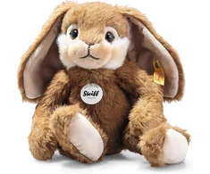 Steiff 067471 Bobble Floppy Rabbit 28 cm minkštas žaislas rudas glazūruotas imbieras