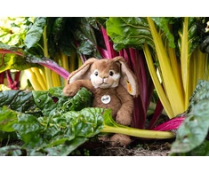 Steiff 067471 Bobble Floppy Rabbit 28 cm minkštas žaislas rudas glazūruotas imbieras