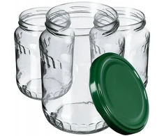 Stiklainis 720ml stiklinis indas konservams agurkams medui weki 48 vnt