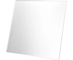 Ventiliatorius Stiklinis sidabrinis skydelis ventiliatoriams iš Drim serijos